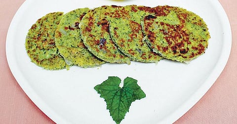 முசுமுசுக்கை இலை அடை