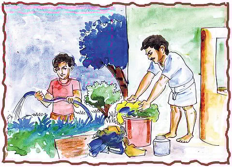 சித்திரக்கதை: ஆளுக்கொரு வேலை!﻿