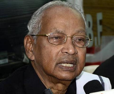 திமுக-காங். சமூகநீதி கூட்டணி: கி.வீரமணி கருத்து