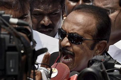 சந்திரகுமார் செய்தது பச்சை துரோகம்: வைகோ ஆவேசம்