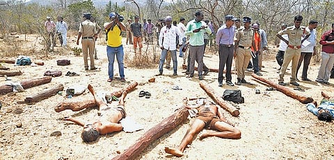 திருப்பதி என்கவுன்ட்டர் வழக்கில் ஓராண்டாகியும்﻿ குற்றப்பத்திரிகை தாக்கல் செய்யப்படவில்லை﻿