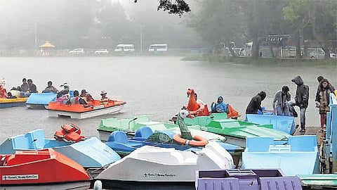 கொடைக்கானலில் கோடை சீஸன் தொடக்கம்﻿: சாரல் மழையால் சுற்றுலாப் பயணிகள் மகிழ்ச்சி﻿