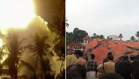 கேரளம் - கொல்லம் கோயில் வெடி விபத்து: பலி 110 ஆக அதிகரிப்பு; 350 பேர் காயம்