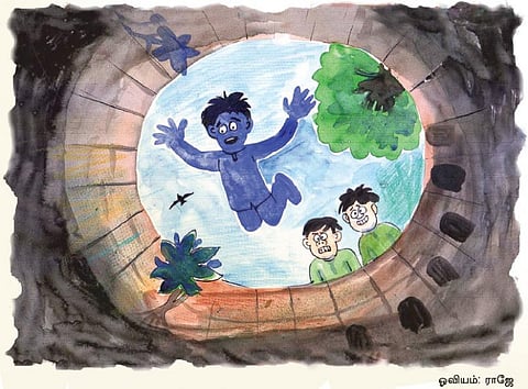 சித்திரக் கதை: சோம்பேறித்தனத்தால் வீழ்ந்த திருடர்கள்!﻿