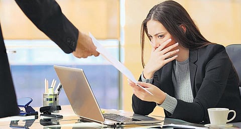 பணிநீக்கம் செய்யப்பட்டிருக்கிறீர்கள், வாழ்த்துகள்!﻿