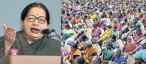 மதுவிலக்கு குறித்து கருணாநிதி பேசலாமா?﻿- அருப்புக்கோட்டையில் ஜெயலலிதா கேள்வி﻿