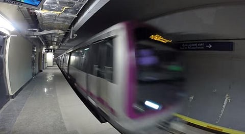 யூடியூப் பகிர்வு: பெங்களூரு சுரங்க மெட்ரோ ரயிலில் ஒரு ட்ரிப்