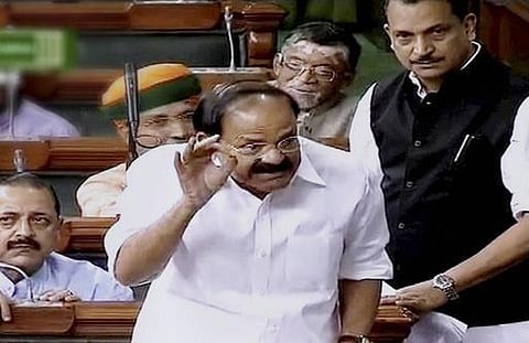 பிரதமரின் ‘அனைவருக்கும் வீடு’ திட்டத்துக்காக 2,508 நகரங்கள் தேர்வு: வெங்கய்ய நாயுடு தகவல்