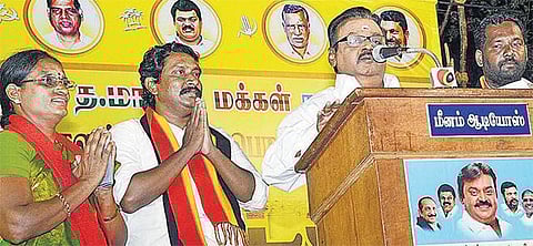 தேர்தல் வெற்றிக்காக கூட்டணிக் கட்சித் தொண்டர்கள்﻿ இரவு, பகலாக உழைக்க வேண்டும்﻿: விஜயகாந்த் கோரிக்கை﻿