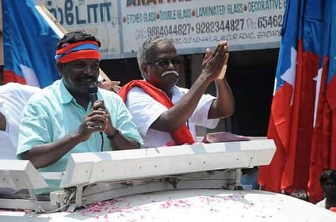 கூட்டணி ஆட்சி அமைத்தால் அதிகார பகிர்வு இருக்கும்; ஊழலையும் ஒழிக்க முடியும்:  திருமாவளவன்