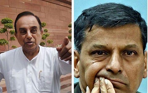 ஆர்பிஐ கவர்னர் பதவிக்கு ரகுராம் ராஜன் தகுதியற்றவர்: சுப்பிரமணியன் சுவாமி கருத்து