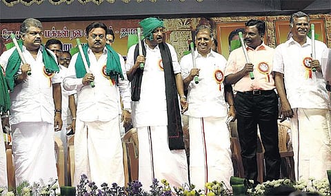 கருத்துக் கணிப்புகள் தவிடுபொடியாகும்﻿: திருச்சி மாநாட்டில் மக்கள் நல கூட்டணி தலைவர்கள் உறுதி﻿