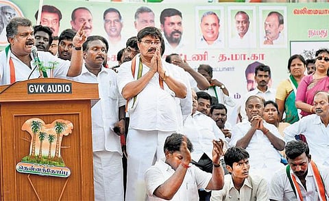 அதிமுகவை வீழ்த்தாவிட்டால் தமிழகத்தை காப்பாற்ற முடியாது﻿﻿: ஜி.கே.வாசன் கருத்து﻿