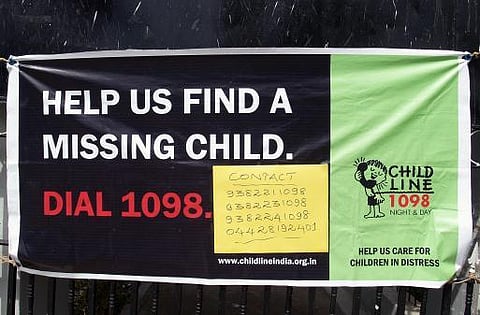 இந்தியாவில் ஆண்டுக்கு 1 லட்சம் குழந்தைகள் மாயம்﻿