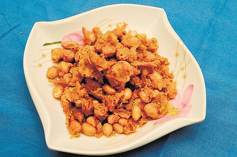 மணக்கும் மாலை நேர நொறுவை!﻿ - மசாலா கடலை