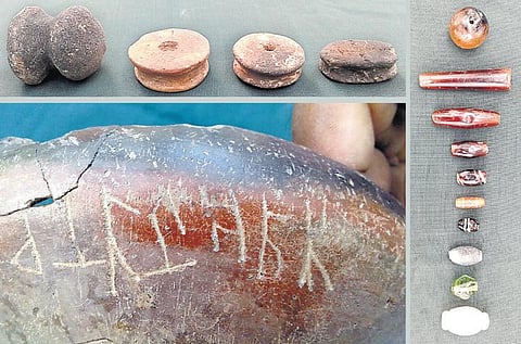 சிவகங்கை அருகே கீழடி 2-ம் கட்ட அகழ்வாராய்ச்சியில்﻿ தோண்டத் தோண்ட வெளிவரும் பழந்தமிழர் நாகரிகம்﻿: வெளிநாடுகளோடு பண்ட மாற்று இருந்ததற்கான ஆதாரம்﻿