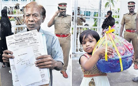 புதுச்சேரியில் மக்களுக்காக திறந்தது கவர்னர் மாளிகை கதவு