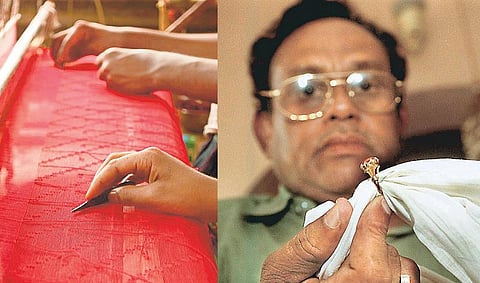 சென்னைக்கு வந்த அரிய மஸ்லின் ஆடைகள்﻿