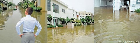 சிறு மழைக்கே ஏரியாகும் நகரியம்?﻿