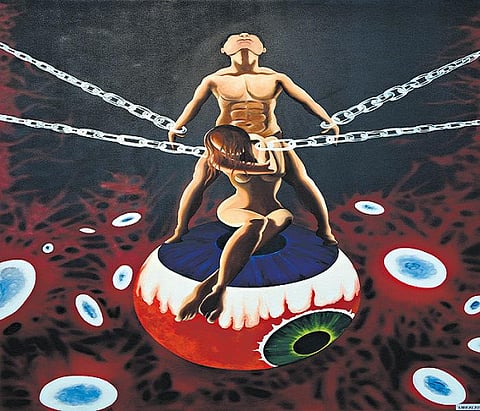 அவலம் பேசும் ஓவியங்கள்