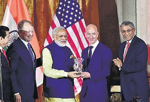 இந்தியாவில் அமேசான் ரூ.20,000 கோடி முதலீடு