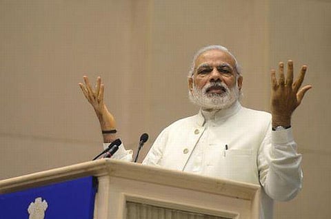 யோகாவை மிகப் பெரிய இயக்கமாக உருவாக்க வேண்டும்﻿: பிரதமர் நரேந்திர மோடி வலியுறுத்தல்﻿