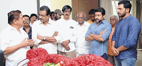 திரைப்பட இயக்குநர் ஏ.சி.திருலோகசந்தர் உடல் தகனம்﻿: திரையுலகினர் அஞ்சலி﻿