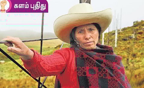 ராணுவத்தை எதிர்த்து வென்ற வீராங்கனை