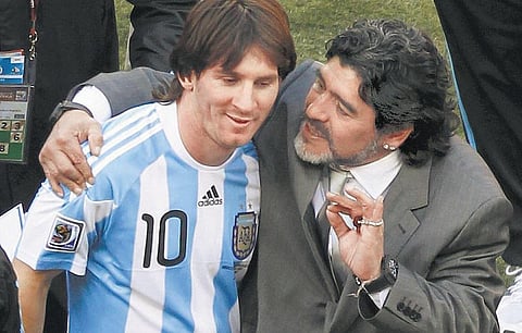 ஓய்வு முடிவை மறுபரிசீலனை செய்ய மெஸ்ஸிக்கு மரோடானா வலியுறுத்தல்