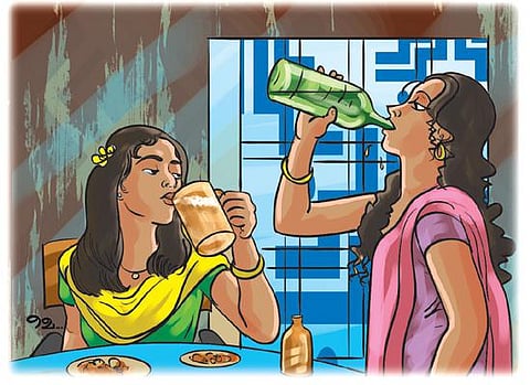 பெண்களிடமும் பரவும் மதுப் பழக்கம்﻿: சமூக ஆர்வலர்கள் ஆதங்கம்