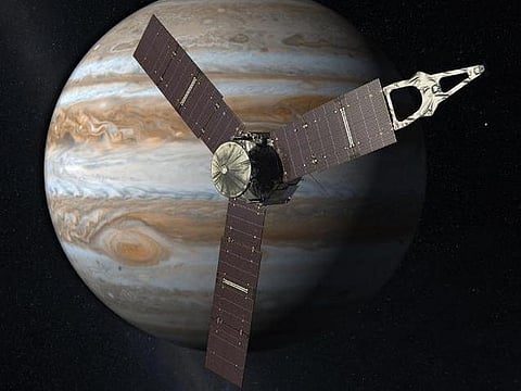 வியாழனின் சுற்று வட்டப்பாதையில் நுழைந்தது நாசாவின் ஜூனோ!