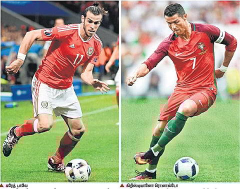 யூரோ கோப்பை கால்பந்து﻿﻿: இறுதிப்போட்டியில் நுழைவது யார்?- போர்ச்சுக்கல் - வேல்ஸ் இன்று பலப்பரீட்சை