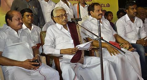 ரூ.570 கோடிக்கு சொந்தமானவர்களை மத்தியில் ஆட்சி நடத்துபவர்கள் காப்பாற்றி உள்ளனர்: க.அன்பழகன் குற்றச்சாட்டு