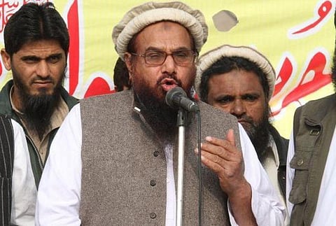 ராஜ்நாத் வருகைக்கு எதிர்ப்பு: பாகிஸ்தான் அரசுக்கு ஹபீஸ் சயீத் எச்சரிக்கை