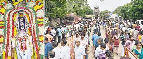 ஒரே நாளில் 3 முக்கிய நிகழ்வுகள்﻿: ஆடி அமாவாசை, ஆடிப்பெருக்கு, குரு பெயர்ச்சி கோயில்களில் ஏராளமானோர் சிறப்பு வழிபாடு﻿