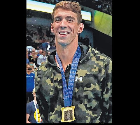 பதக்க நாயகன் பெல்ப்ஸ்