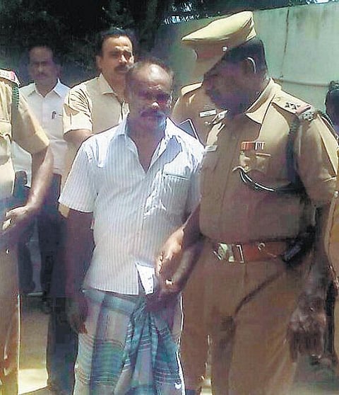 ஆண்டிபட்டி நீதிமன்றத்தில் நக்ஸலைட் மகாலிங்கம் ஆஜர்﻿