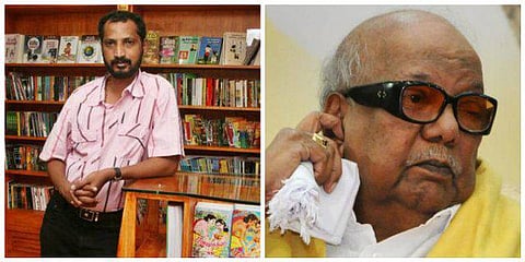 பாடலாசிரியர் நா.முத்துக்குமார் மறைவு: கருணாநிதி இரங்கல்