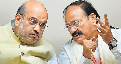 மத்திய அரசால் அறிமுகப்படுத்தப்பட்ட நலத் திட்டங்களை சிறப்பாக செயல்படுத்துங்கள்: பாஜக முதல்வர்களுக்கு அமித் ஷா அறிவுறுத்தல்