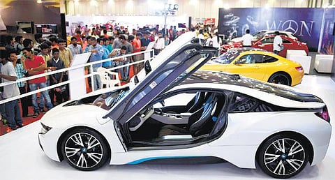 ‘தி இந்து’ ஆட்டோ எக்ஸ்போ கண்காட்சி தொடங்கியது﻿: முன்னணி நிறுவனங்களின் கார், பைக்குகள் அட்டகாச அணிவகுப்பு﻿ - நந்தம்பாக்கம் வர்த்தக மையத்தில் இன்றும் நடக்கிறது﻿