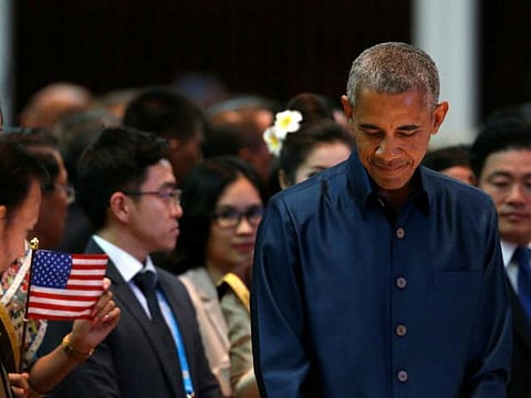 தனக்கு எதிராக கருத்து தெரிவித்த பிலிப்பைன்ஸ் அதிபரைச் சந்தித்தார் ஒபாமா