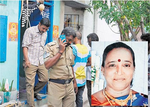 சென்னை கொருக்குப்பேட்டையில் பயங்கரம்: திமுக மகளிரணி நிர்வாகி கொலை - வீட்டு வாசலில் வைத்து வெட்டிய நபர் கைது