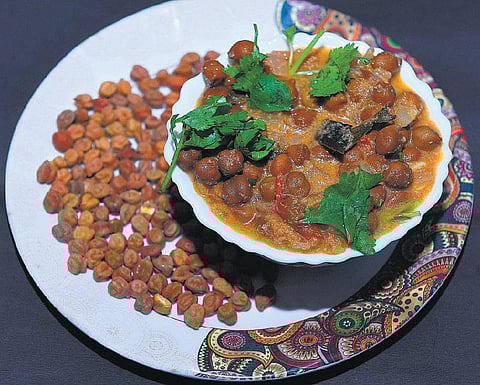 கொண்டைக்கடலை மசாலா