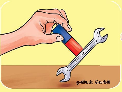 காரணம் ஆயிரம் 01: இரும்பு காந்தமாகும் மாயம்!﻿