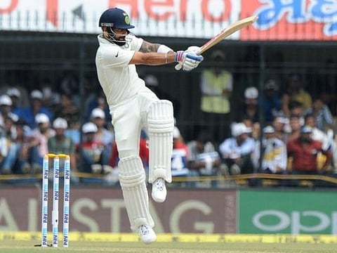 கோலி இரட்டை சதம் எடுத்து அபார ஆட்டம்