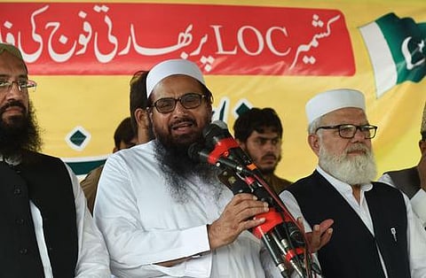 காஷ்மீர் விவகாரத்தில் பாகிஸ்தான் அலட்சியப் போக்கு: ஹபீஸ் சயீத் சாடல்