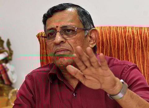 இந்திய பொருளாதாரத்தை சீர்குலைக்கும் பாகிஸ்தான் சதி முறியடிப்பு﻿: ஆடிட்டர் எஸ்.குருமூர்த்தி பெருமிதம்﻿