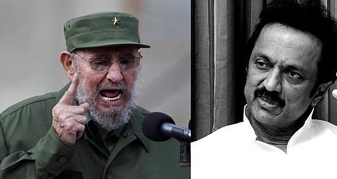 சமரசமற்ற போராளி காஸ்ட்ரோ: ஸ்டாலின் புகழஞ்சலி