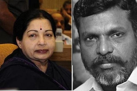 தமிழக மக்களை தன் குடும்பமாகக் கருதியவர் ஜெயலலிதா: திருமாவளவன் புகழஞ்சலி