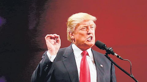 ஹெச்1பி விசாவின் கீழ் ஊழியர்கள் பணிபுரிய அனுமதியில்லை: டொனால்டு டிரம்ப் திட்டவட்டம்﻿